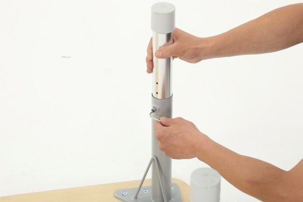 pied de table réglable